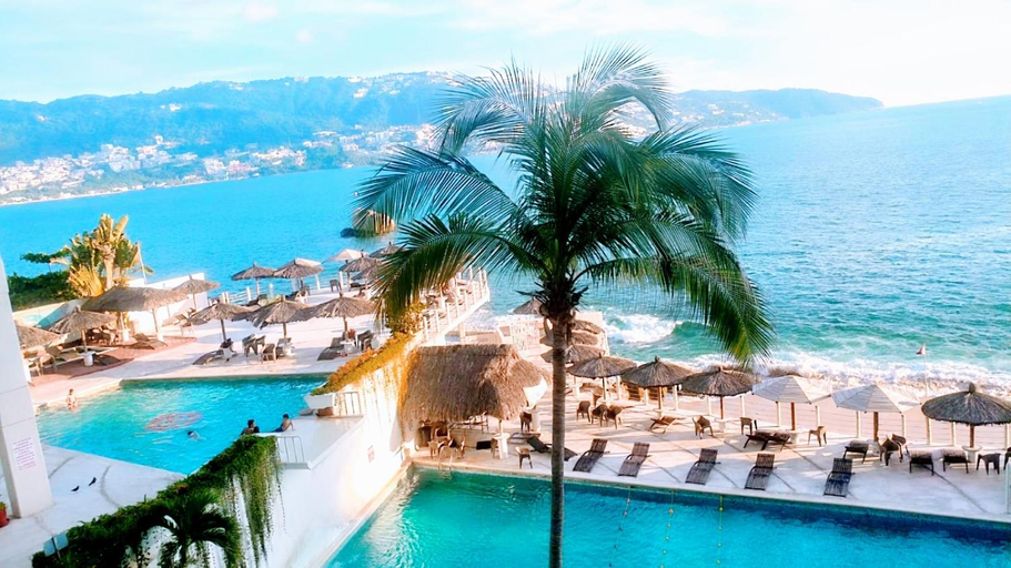 Sport & Beauty, Suite en torres gemelas vista al mar, Acapulco de Juárez