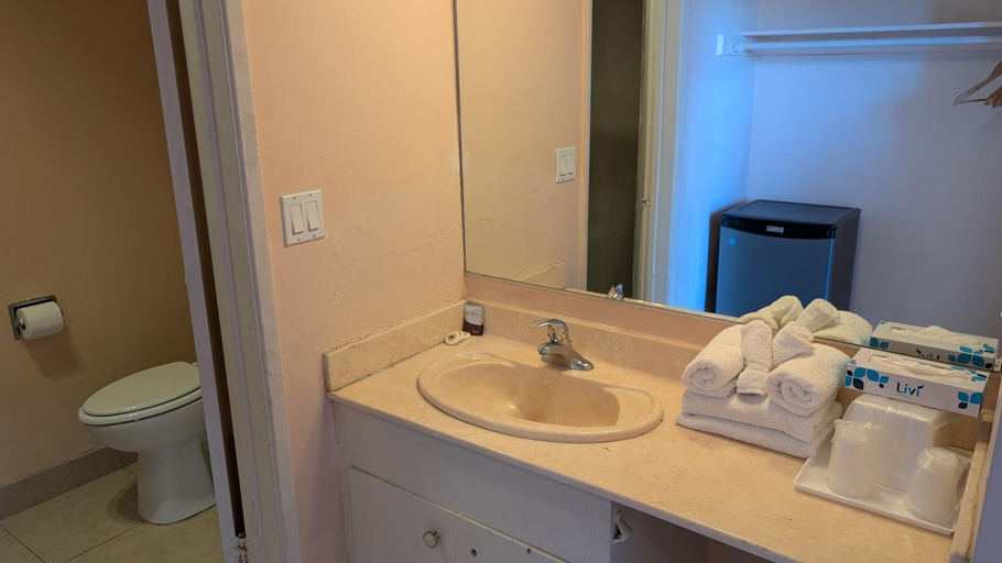 Bathroom 3, Royal Century Hotel at LAX, Los Angeles