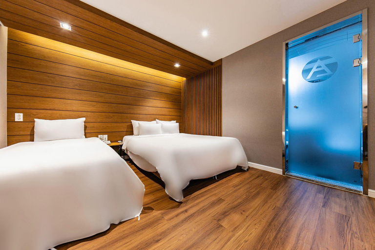 Bedroom 2, Yeosu Asome Boutique Hotel, Yeosu