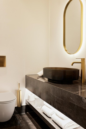 Bathroom 4, Hellerup Park Hotel, Gentofte