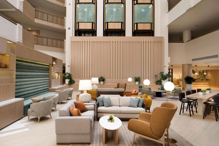 Public Area 2, Hilton Santa Monica Hotel & Suites, Los Angeles