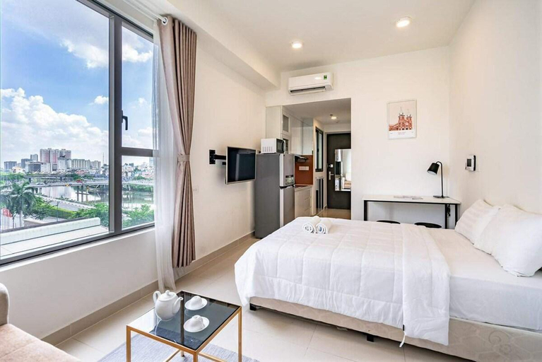 Bedroom 2, City View, 1km to Center, BR & Sofa bed, Free Gym, District 4