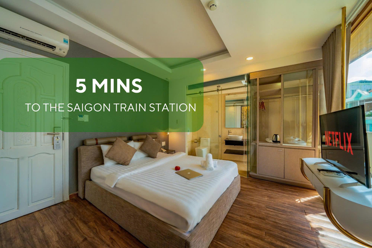 Bedroom 3, Cactusland Near Saigon Train Station, District 3