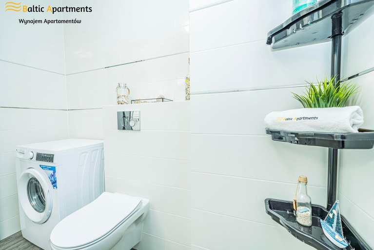 Bathroom 2, Baltic Apartments - Sun Towers, Świnoujście