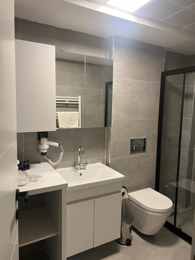 Bathroom 3, Safran Suit Otel, Bornova