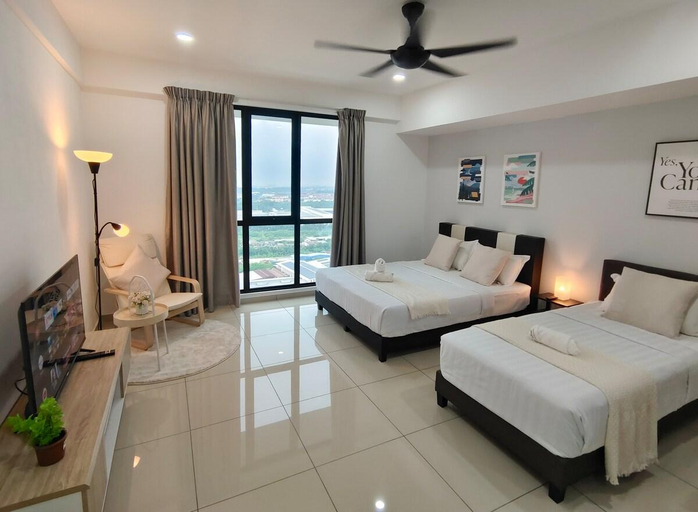 Bedroom 3, 【NEW】Modern Comfort Studio@Juru Sentral Icon City, Central Seberang Perai