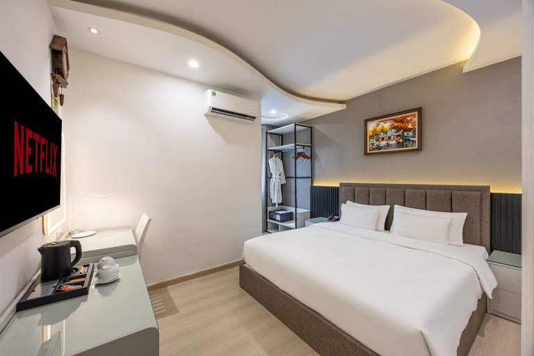 Bedroom 3, A25 Premium Hotel - 65G Nguyen Thai Hoc, District 1
