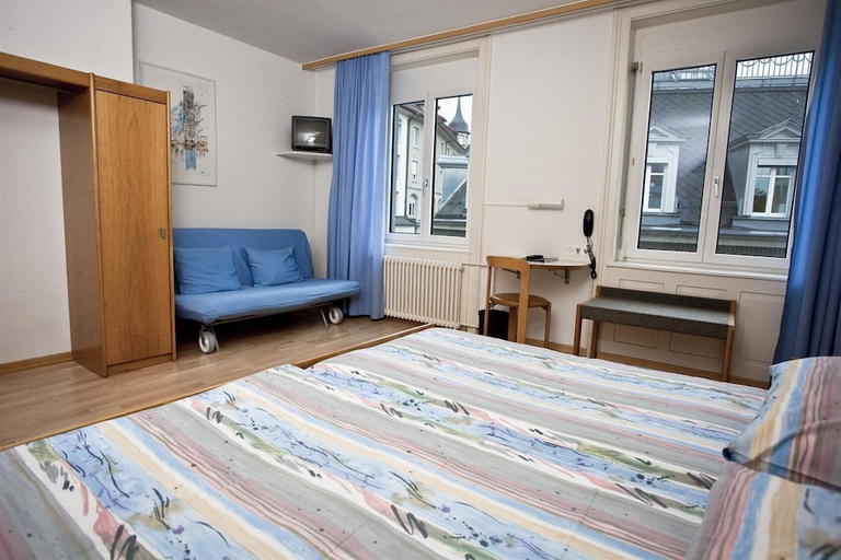 Bedroom 2, BRISTOL HOTEL ZURICH, Zürich