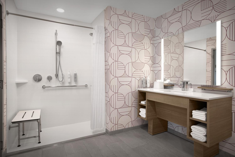 Bathroom 3, Home2 Suites By Hilton Columbus Easton, Franklin