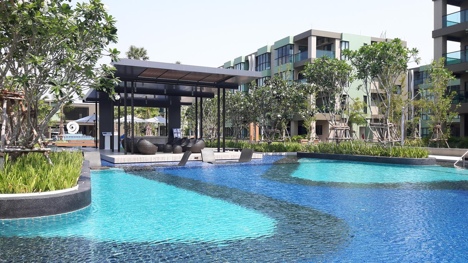 Sport & Beauty 2, LPN Cha-am Beachfront Wifi 10m toBeach 1BR ติดทะเล, Cha-Am