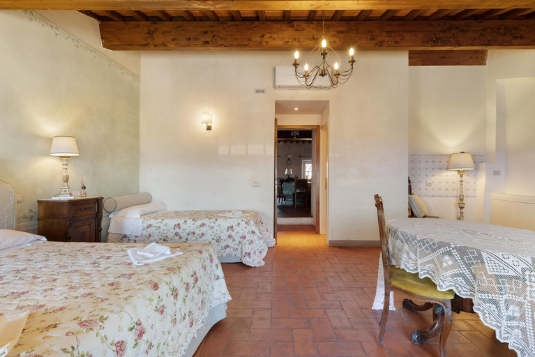 Bedroom 2, Palazzina dei Cacciatori, Florence