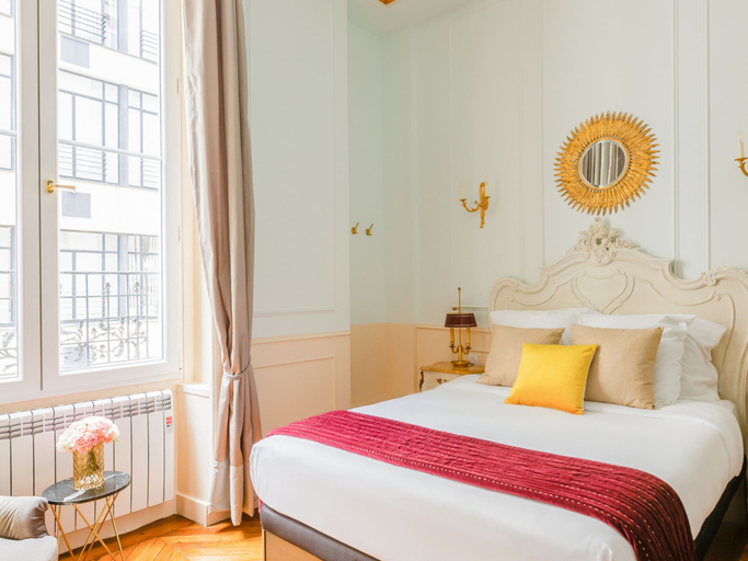 Bedroom 1, Merveil Luxury Suites AboukirI-II-III-IV, Paris