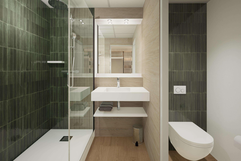 Bathroom 5, Best Western Plus Hotel Admiral, Rhône