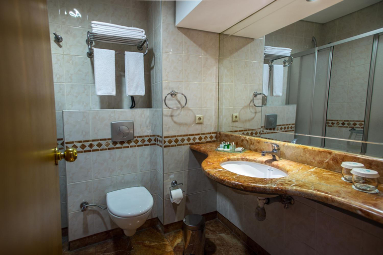 Bathroom 3, USTA PARK HOTEL, Merkez