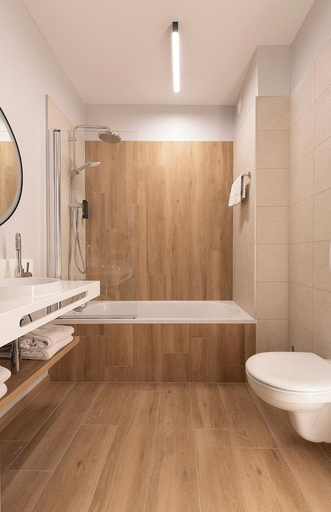 Bathroom 4, Parkhotel Izegem, West-Vlaanderen