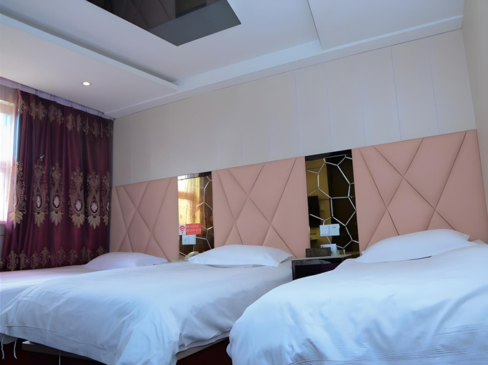 Bedroom 2, Shell Shanghai Jiading District Tongji University Xinhuang Road Hotel, Shanghai