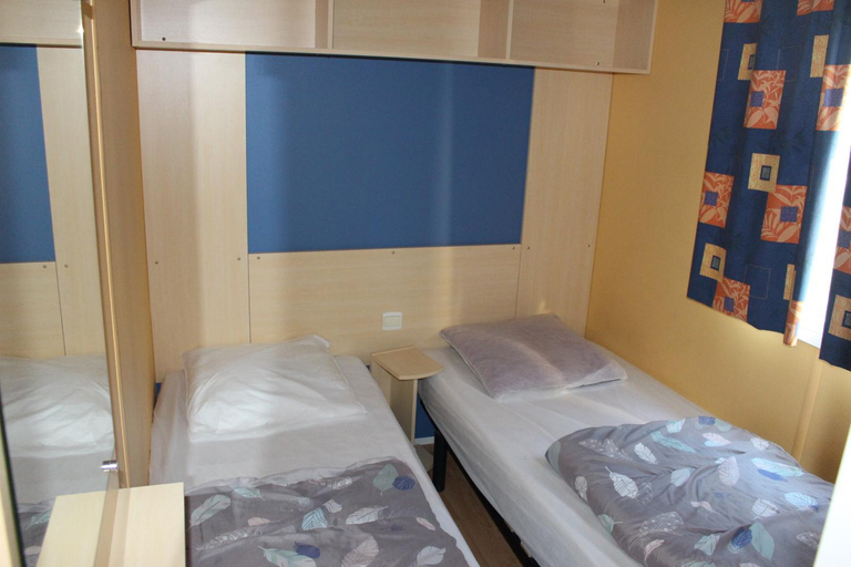 Bedroom 2, Camping du Pontis, Dordogne