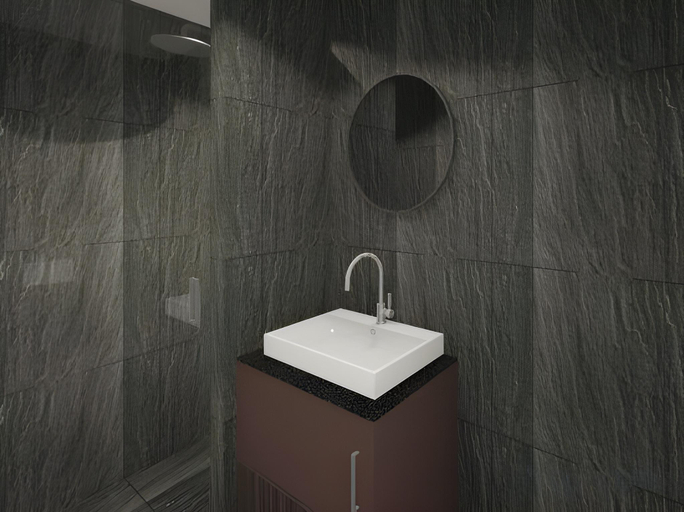 Bathroom 4, De Jonker Urban Studios & Suites, Amsterdam