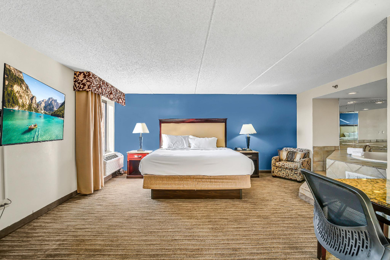 Bedroom 3, Radisson Hotel Schaumburg, Cook
