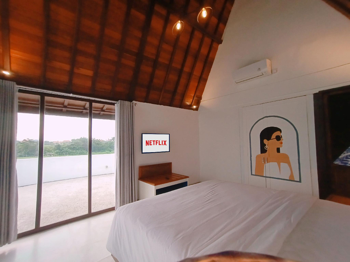 Bedroom 4, Beach 10 mins - Mimi D. Finns Canggu Private Pool, Badung