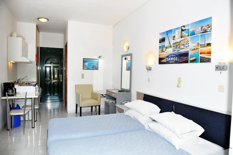 Bedroom 5, Anna Studios, North Aegean