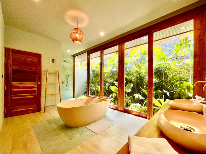 Bathroom 4, Wild Cottages Elephant Sanctuary Resort, Ko Samui