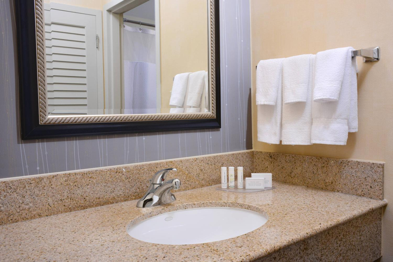 Bathroom 5, SureStay Plus by Best Western Oklahoma City Airport, Oklahoma