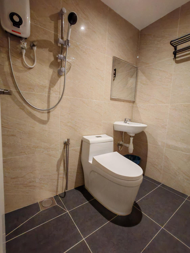 Bathroom 3, Pangkor Pop Ash Hotel, Manjung