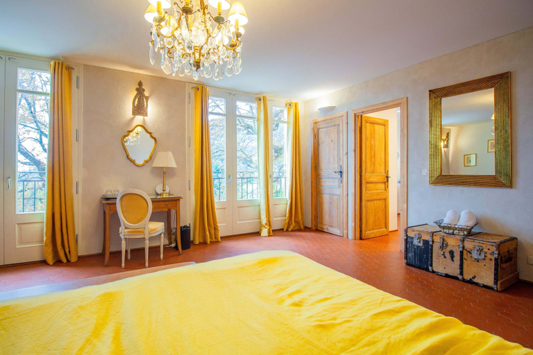 Bedroom 4, Domaine de la Cascade Parfumée, Alpes-Maritimes