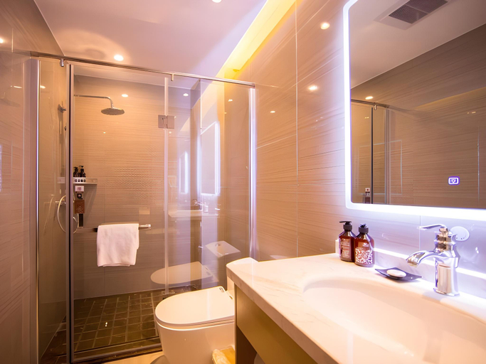 Bathroom 3, Gya Hotel Tianjin Dagang Jinqi Road, Tianjin