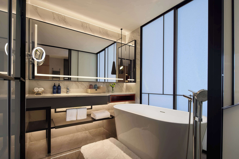Bathroom 5, Radisson Blu Hotel, Shanghai Stadium, Shanghai