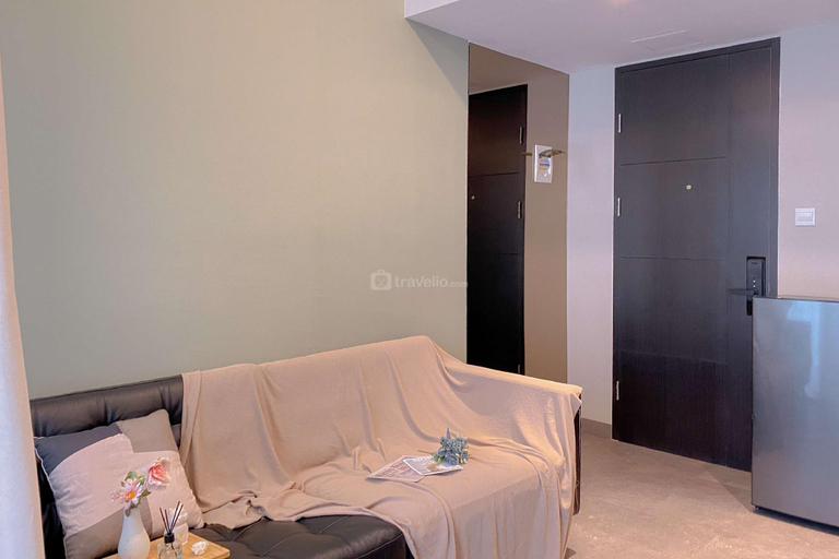 Bedroom 2, Spacious 1BR @ Tokyo Riverside PIK 2 By Travelio, Tangerang