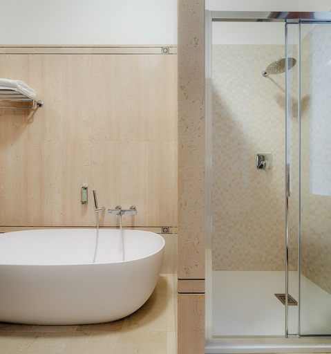 Bathroom 3, All Angelo Art Hotel, Venezia