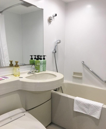 Bathroom 4, Hotel Monteroza Ohta, Ōta