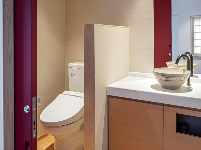 Bathroom 3, Hotel Tenpyo Naramachi, Nara