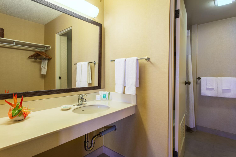 Bathroom 4, Hilo Hawaiian Hotel, Trademark Collection by Wyndham, Hawaii