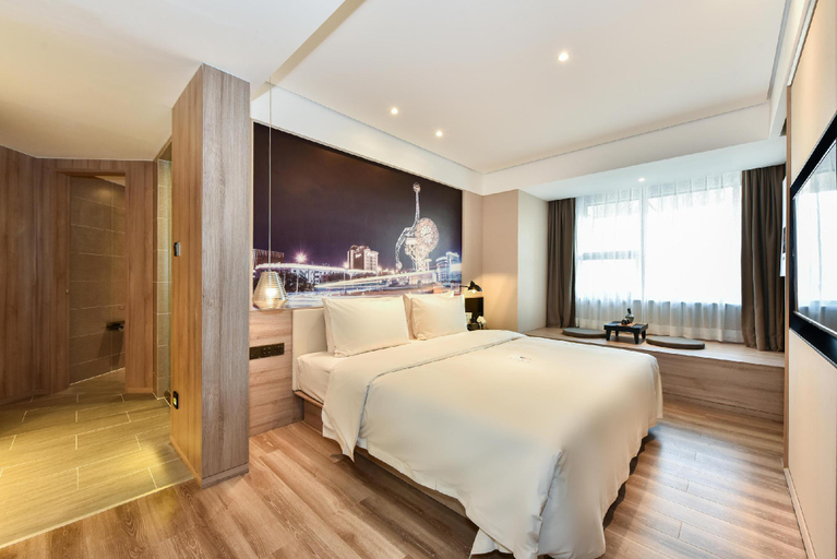 Bedroom 2, Atour Hotel Tianjin Binhai The First Street, Tianjin