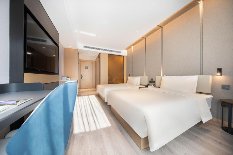 Bedroom 2, Atour Hotel Tianjin 3rd Binhai Street MSD, Tianjin