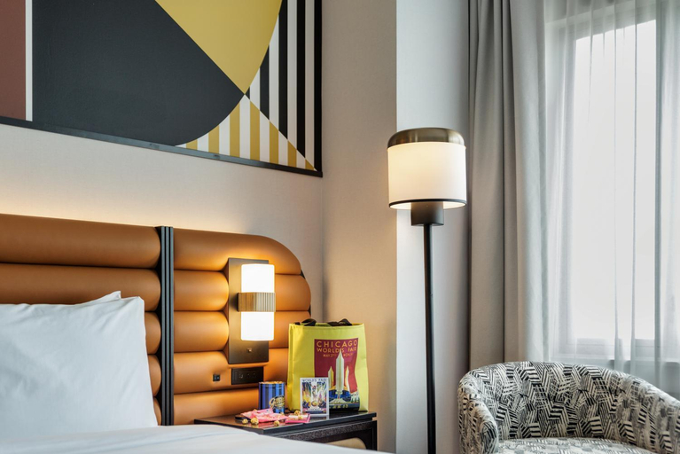 Bedroom, Hyatt Centric Chicago O'hare, Cook