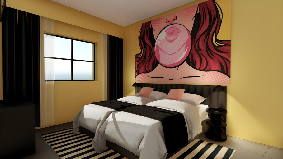 Bedroom 3, Casual Pop Art Benidorm, Alicante