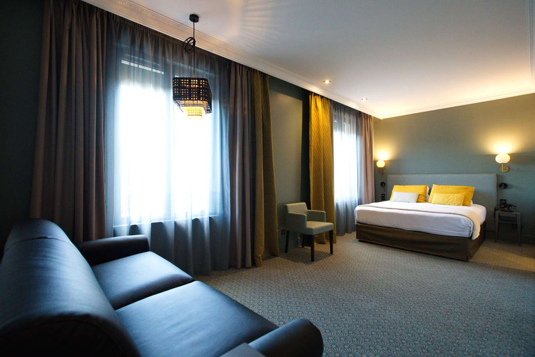 Bedroom 3, Best Western De Dieppe, Seine-Maritime
