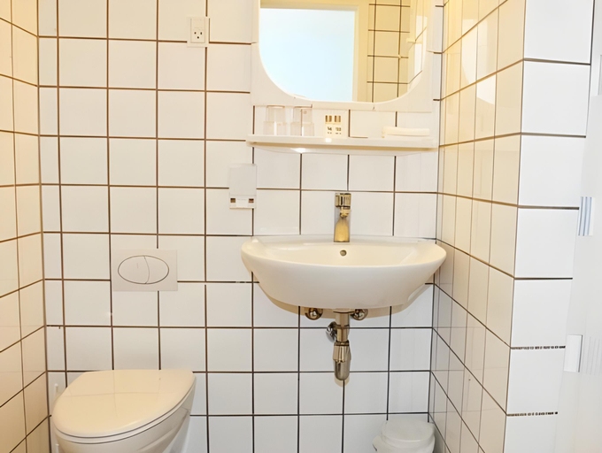 Bathroom 3, Hotel Nora Copenhagen, Copenhagen