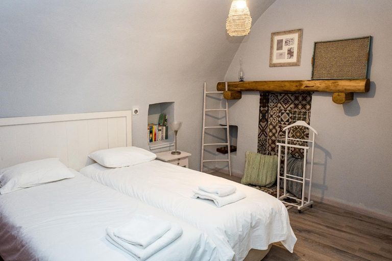 Bedroom 2, Avgonima Chios Spitakia Cottages, North Aegean