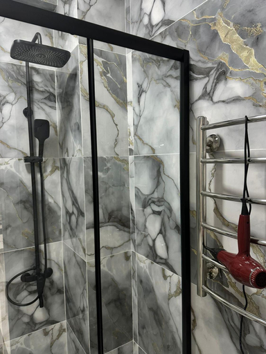 Bathroom 2, Апарт-отель AMZ, Almaty