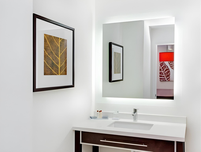 Bathroom 4, MainStay Suites Chicago Schaumburg, Cook