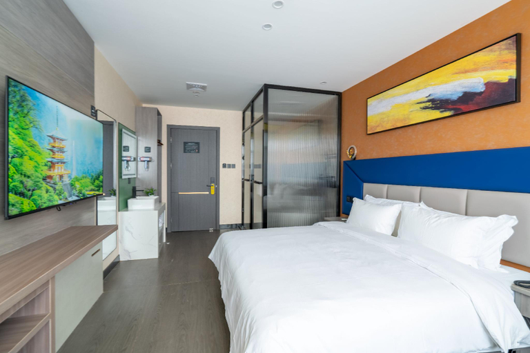 Bedroom 3, 7 Days Inn Tianjin Development Zone Fifth Street Convention Center, Tianjin