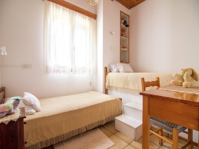 Bedroom 3, Villa in Lefkogia with Private Pool, Crete