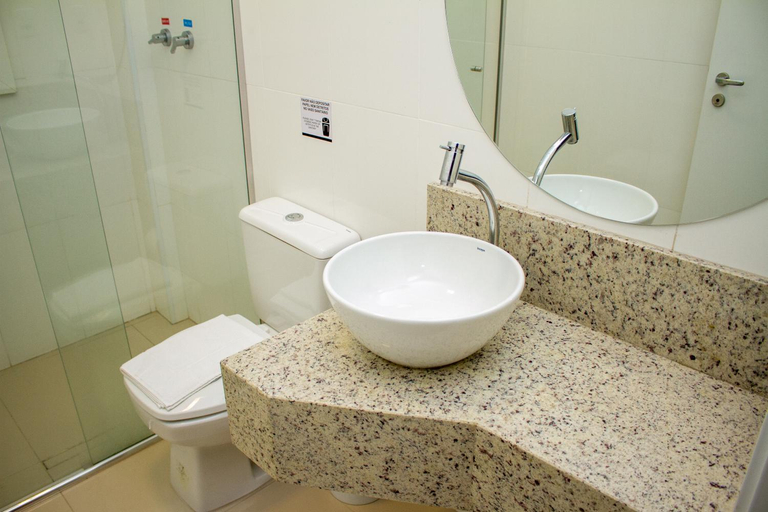 Bathroom 4, Hotel Seville Comfort, Telêmaco Borba