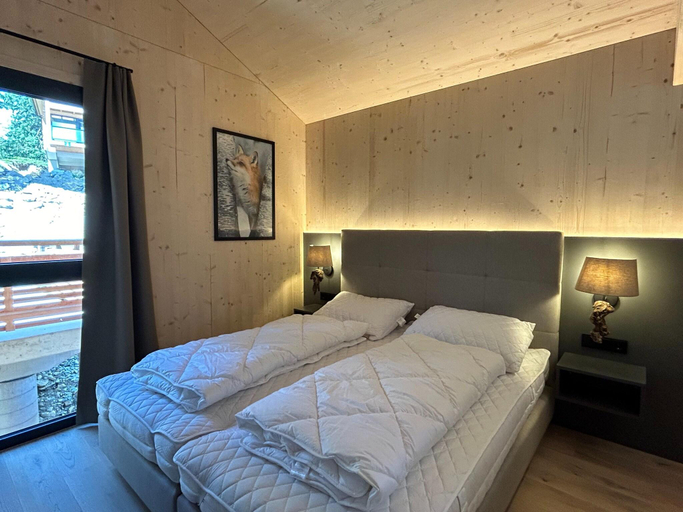 Bedroom, Awesome chalet with sauna, Murau