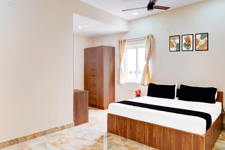 Bedroom, Super Hotel O Sriperambadhur Formerly Radha Residency, Kancheepuram